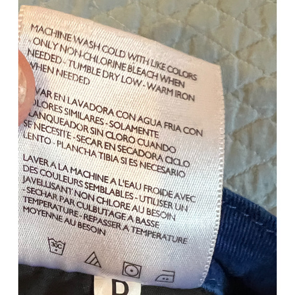 Style Co Pants Womens Size 14P Blue Tummy Control Mid Rise Zip Close Denim - Picture 9 of 12